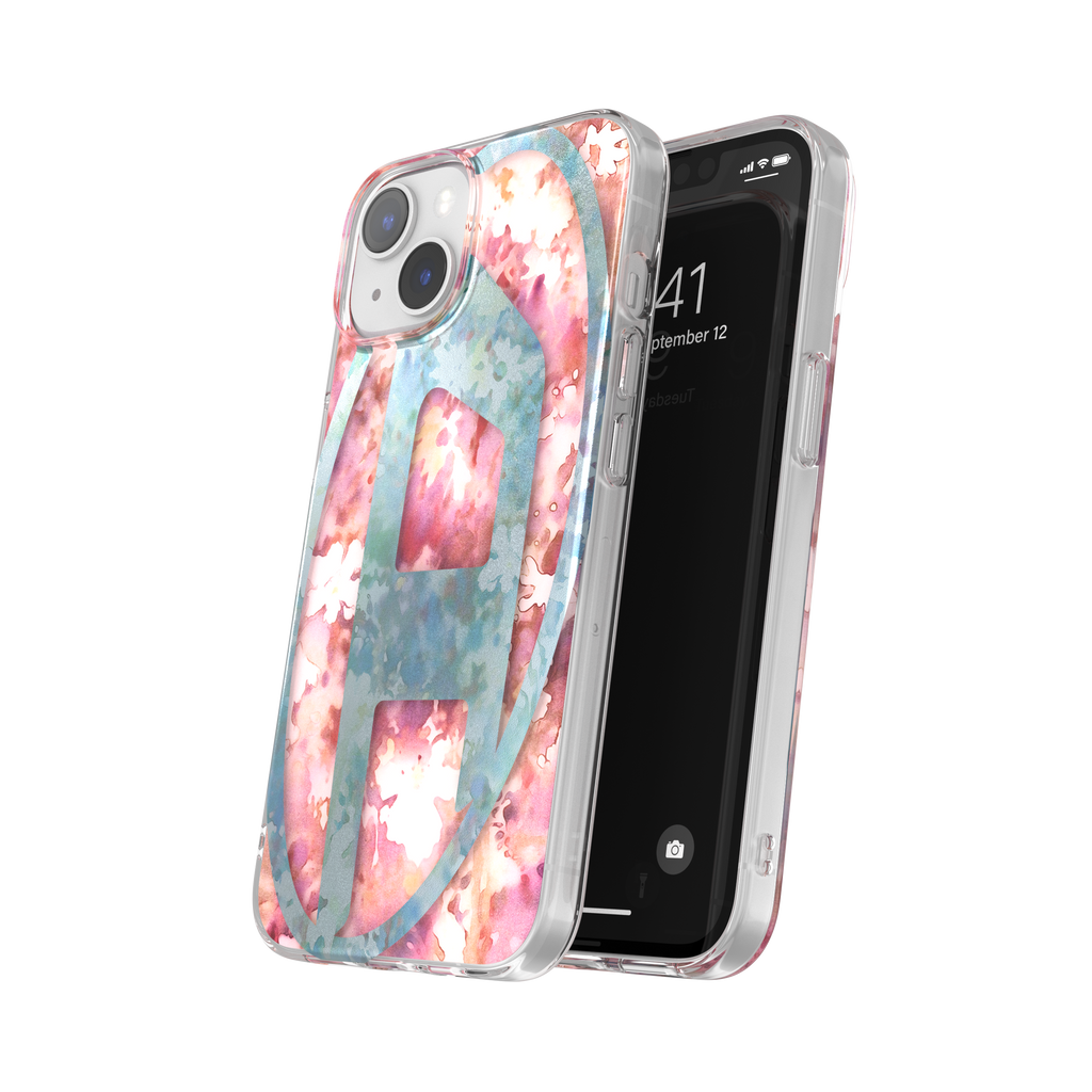 Diesel Oval D Floral Case SS24 iphone 13/14