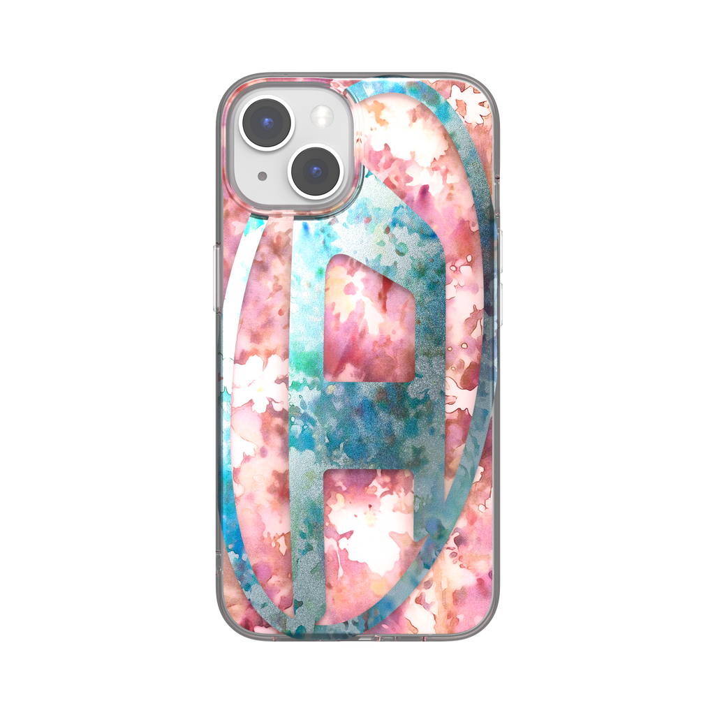 Diesel Oval D Floral Case SS24 iphone 13/14