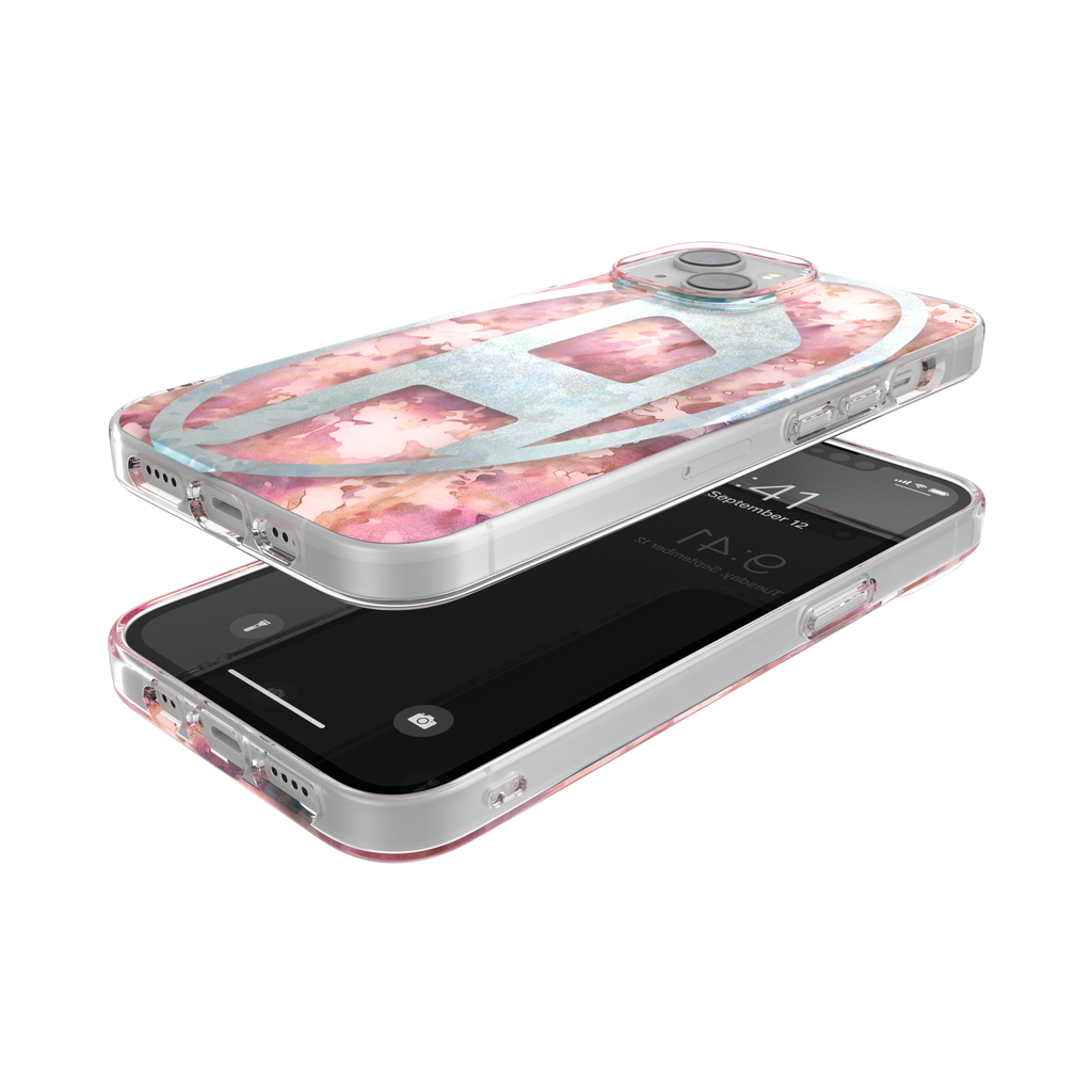 Diesel Oval D Floral Case SS24 iphone 13/14