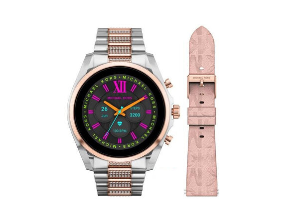Michael Kors Gen. 6 44 mm Smartwatch Rosegold Overskuddslager helt ny 