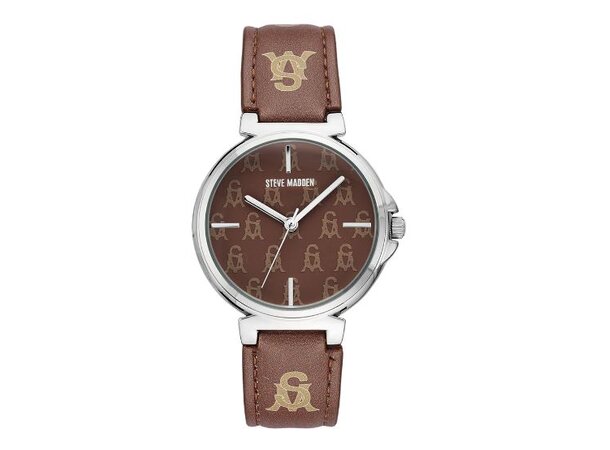 Steve Madden Klokke SM-1023BNBN Gradering A+  Helt Ny 