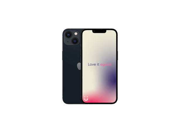 Brukt iPhone 13 128GB, Midnight Grade C  Pent Brukt Minst 90% 