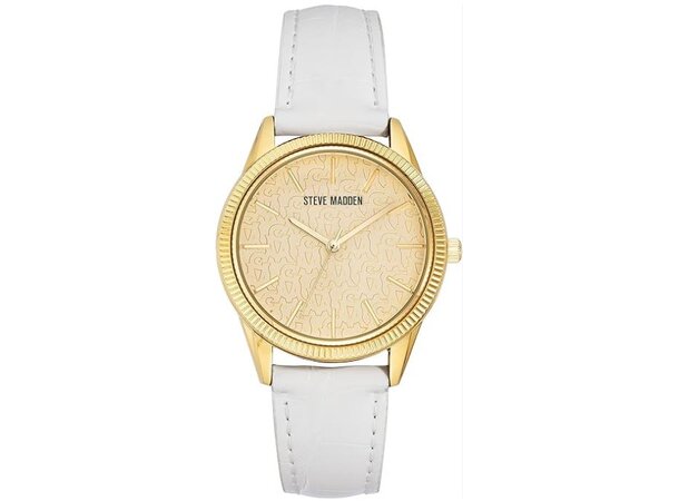 Steve Madden Klokke SM-1014CHWT Gradering A+  Helt Ny 