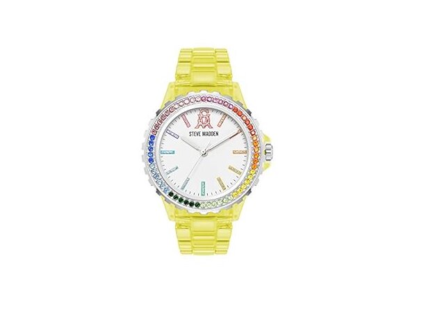 Steve Madden Klokke SM-1061RBYL Gradering A+  Helt Ny 