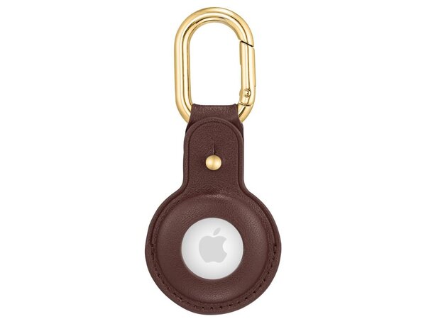 WithIt Leather cover til Apple Airtag Brown 