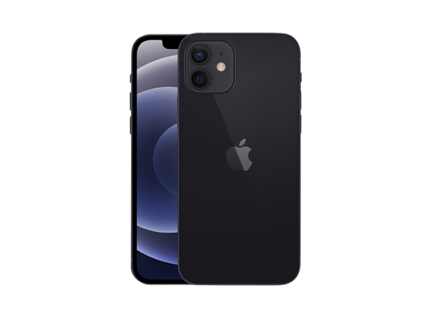 Brukt  iPhone 12 64GB, Black Grade C Pent Brukt- Minst 95% 