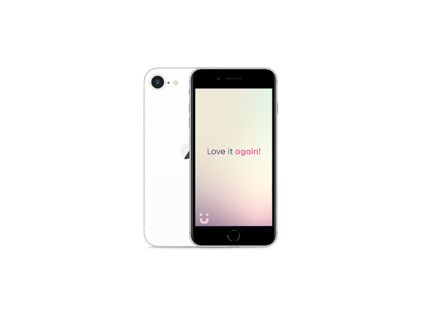 Brukt  iPhone SE 2020 128GB, White Grade B Meget Pent Brukt Minst 80% 
