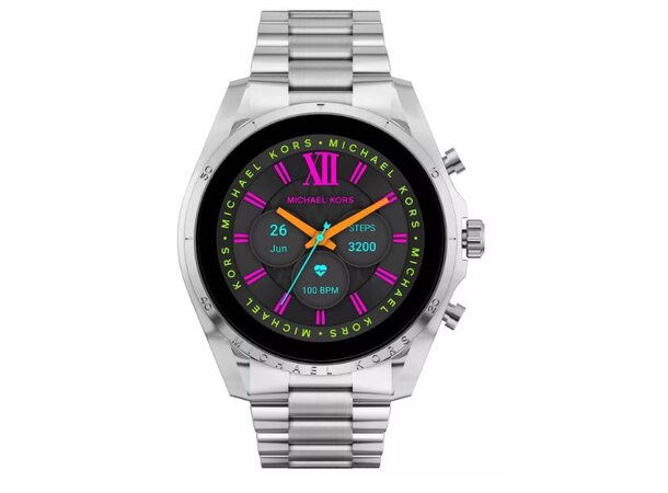 Michael Kors Gen. 6 44 mm Smartwatch Silver Overskuddslager helt ny 