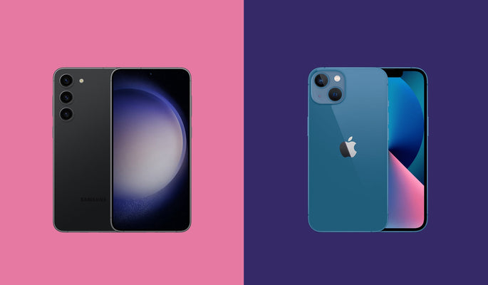 Brukt Samsung Galaxy S23 vs iPhone 13: hvilken gir mest for pengene i 2026?