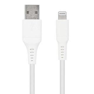Grab ‘n Go ladekabel 1,0 m, Hvit