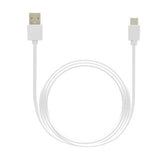 Grab n Go ladekabel 2,0 m hvit USB-A til Lightning MFi